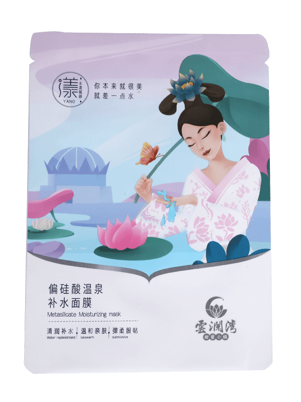 Sac en plastique de sac de soudure à chaud de couleurs d'impression de taille faite sur commande pour l'emballage