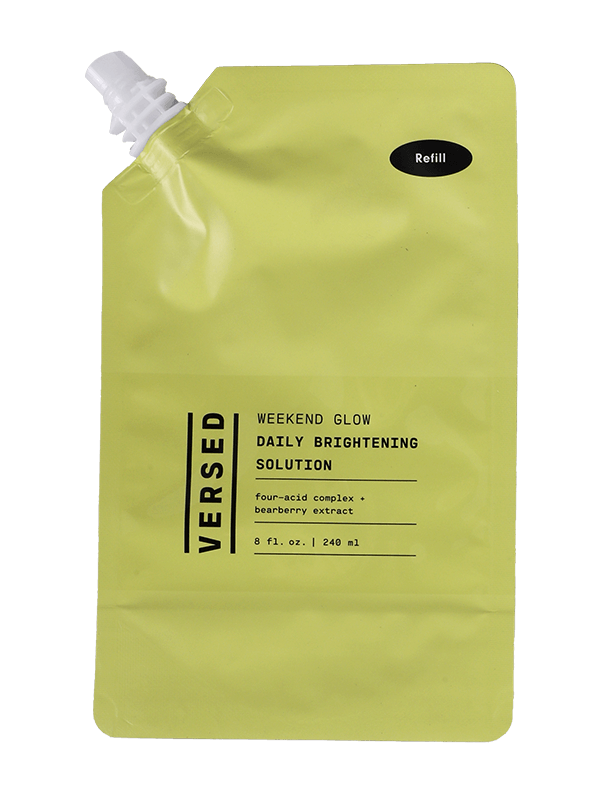 Sac debout de buse d'aspiration de sac de papier d'aluminium pour l'emballage de shampooing